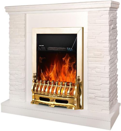cumpără Șemineu electric ArtFlame Rock ivory & Gala gold în Chișinău 