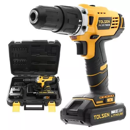 купить Шуруповёрт Tolsen 20V, 2BSC (79034) в Кишинёве 