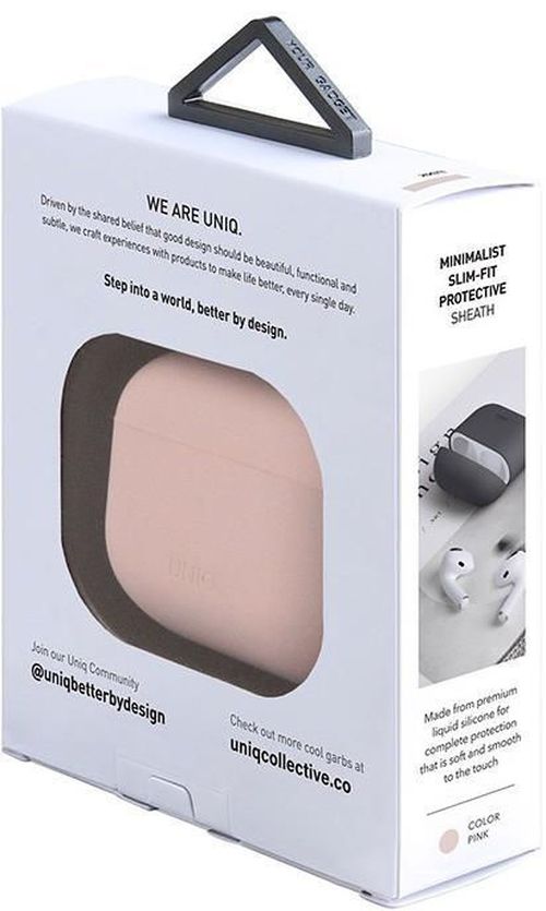 купить Чехол для наушников UNIQ Silicon Lino Hybrid Lilac for AirPods 3rd Gen, Lavander в Кишинёве 