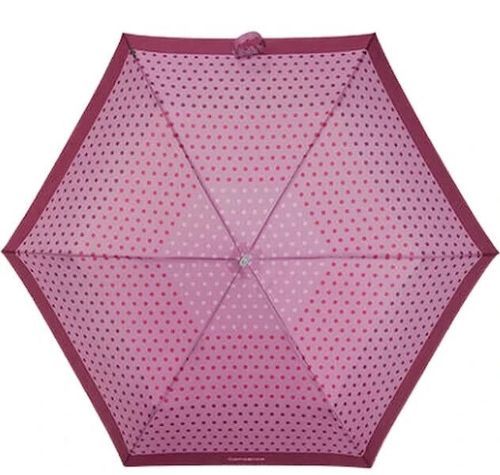 cumpără Umbrelă Samsonite Alu Drop S Purple Dots (108962/L251) în Chișinău 
