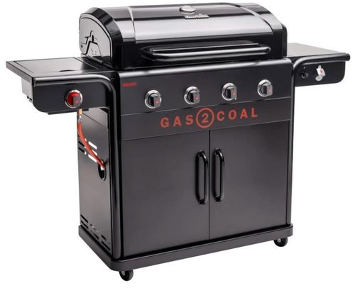 cumpără Grătar Char-Broil Gratar pe gaz&carbuni Gas2Coal 4 Burner Hybrid Special Edition 440 + Tava tigaie (140995) în Chișinău 