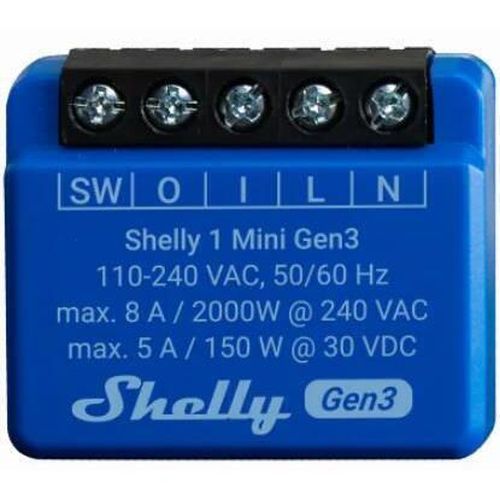 cumpără Întrerupător electric Shelly Mini 1 Gen3 (3800235261576) în Chișinău 