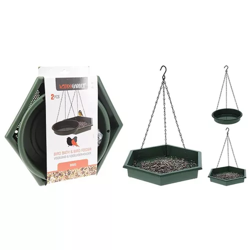 cumpără Produse pentru animale domestice ProGarden 55381 Hrănitor pentru pasari 28x45cm + adăpătoare D20x43cm, plastic în Chișinău 