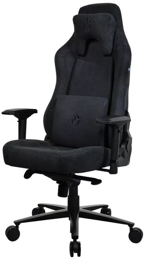 cumpără Fotoliu de birou Arozzi Vernazza SuperSoft Fabric, Pure Black în Chișinău 