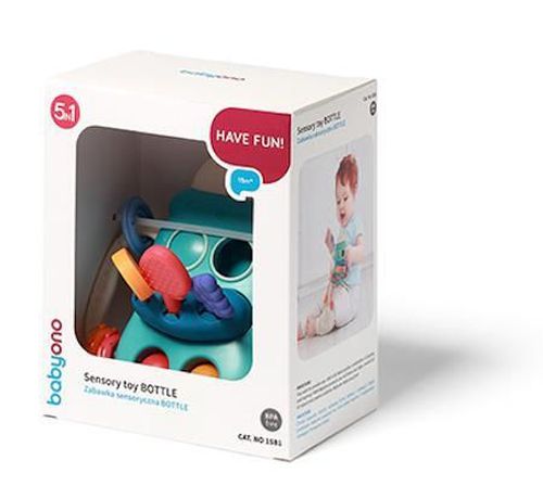 cumpără Iinel dentiție BabyOno 1581 Sticla jucarie senzoriala BOTTLE în Chișinău 