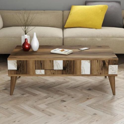 купить Журнальный столик Trendy Madrid, Alb 105x37x60cm в Кишинёве 