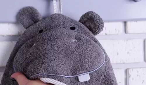 cumpără Accesoriu pentru baie Veres 190.06 Полотенце Hippo 80х120 în Chișinău 