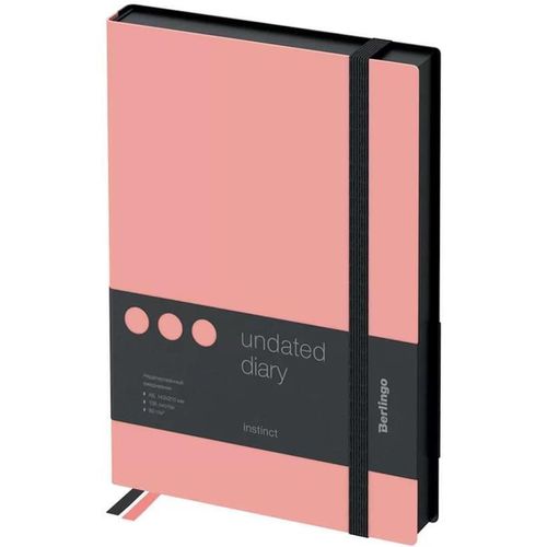 cumpără Carnet Berlingo RL299189 Agenda nedatata Instinct A5, 136 foi, roz în Chișinău 