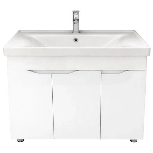 купить Шкаф под умывальник Mashtab 12009 Sava Dp.Print cu 3 Uși 100cm Alb в Кишинёве 