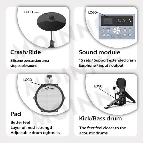 купить Ударная установка Moinng MD-200S в Кишинёве 