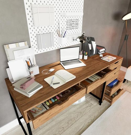 cumpără Masă de birou Trendy Atlas 1600-59, 160x77,4x55cm în Chișinău 