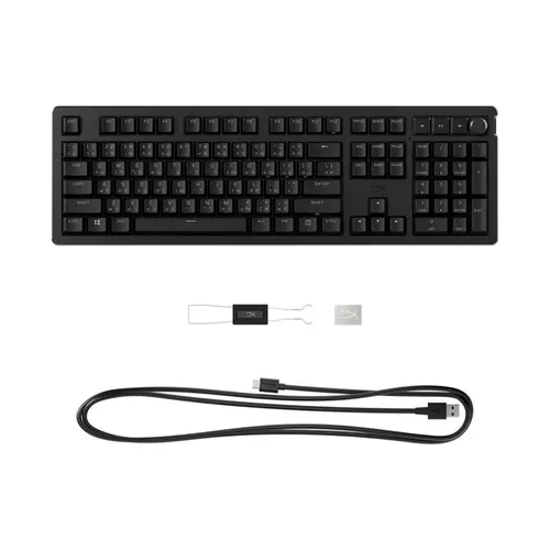 cumpără Tastatură HyperX 7G7A3AA#ACB, Alloy Rise RGB Mechanical Gaming Keyboard (RU) în Chișinău 