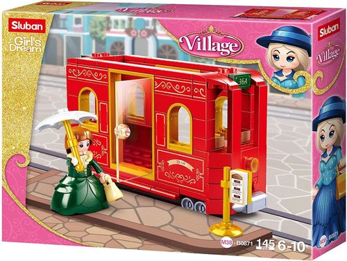 cumpără Set de construcție Sluban B0871 Girls Dream Trolleybus în Chișinău 