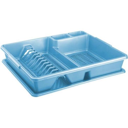 купить Сушка для посуды Sanja Пластиковая сушилка для посуды, синяя (2069AL) в Кишинёве 