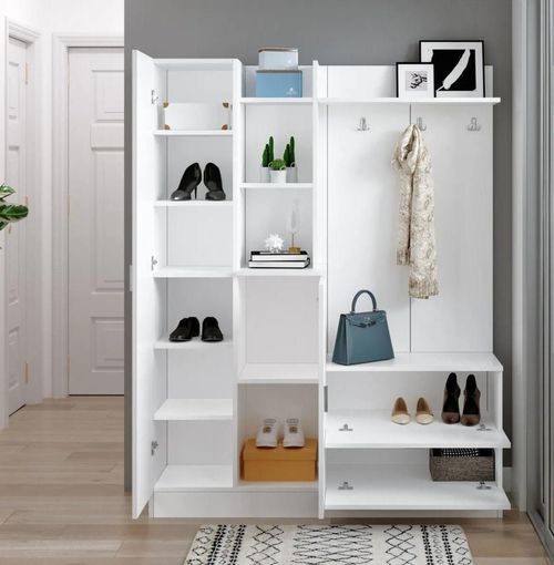 cumpără Mobilă pentru antreu Trendy DD5-W, 140x181x36cm (GTR001392) în Chișinău 