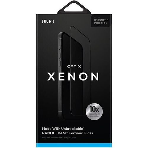 купить Стекло защитное для смартфона UNIQ Optix Xenon Nanoceram iPhone 16 Pro Max в Кишинёве 