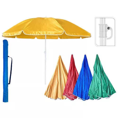 cumpără Umbrelă de gradină Promstore 32202 Umbrela de soare D180cm, husa, monocromata în Chișinău 