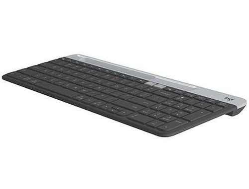 cumpără Logitech K580 Slim Multi-Device Wireless Keyboard Graphite, Bluetooth, Logitech Unifying, 920-009275 (tastatura fara fir/беспроводная клавиатура) în Chișinău 