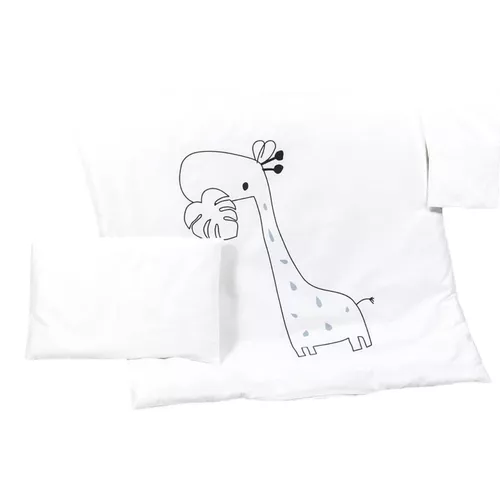 cumpără Lenjerie de pat pentru copii PernaMea Set lenjerie 3 piese Panda turcoaz (PM.100468/1) în Chișinău 