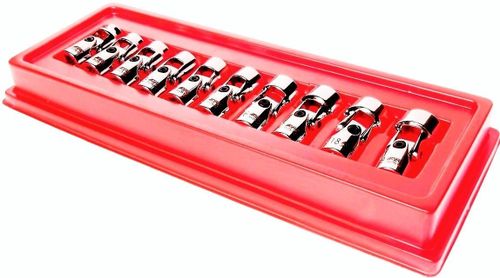 cumpără Set de tubulare, bite, duze JTC JTC-3605 набор 3/8" торцевых головок 6-ти гранных с карданом, 10-19 мм, 10 предм. în Chișinău 