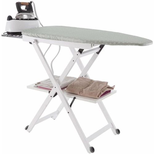 купить Гладильная доска Arredamenti Italia Stirocomodo, регулируемая, белый лак в Кишинёве 