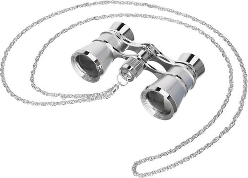 купить Бинокль Levenhuk Broadway 325B Silver Opera Glasses в Кишинёве 