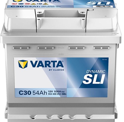 купить Автомобильный аккумулятор Varta 54AH 530A(EN) клемы 0 (207x175x190) S5 002 (554400053K262) в Кишинёве 