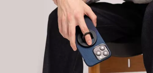 купить Чехол для смартфона Pitaka Tactile Woven case for iPhone 16 Pro max Over the horizon (KI1602POTH) в Кишинёве 