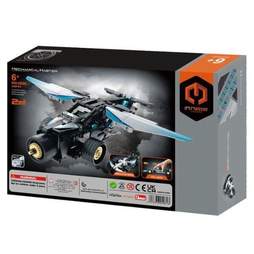 купить Конструктор iM.Master 5826 Mașină sportivă 2în1, Mechanical Master, cu inerție, 226pcs в Кишинёве 