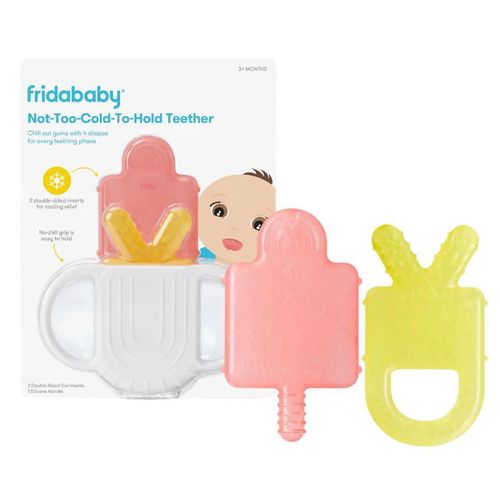 купить Игрушка-прорезыватель Frida Mom FRI42 Inel gingival 4in1 Cool Teether в Кишинёве 