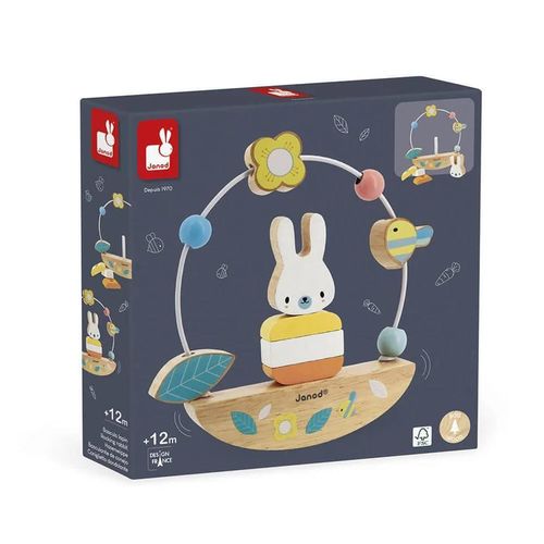 купить Развивающая доска Janod J05149 Educational game Rabbit в Кишинёве 