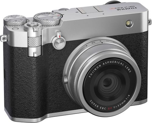 купить Фотоаппарат беззеркальный FujiFilm GFX100RF silver в Кишинёве 