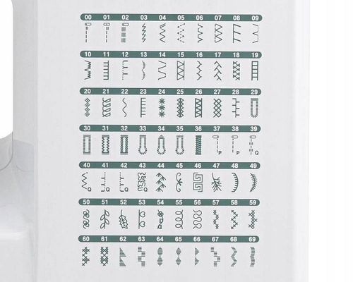 cumpără Mașină de cusut Brother CS70S White/Green în Chișinău 