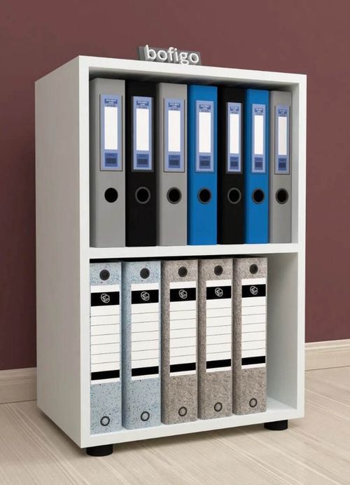 купить Офисный стеллаж Nex Home Folder 49x30x73 см,Белый  (13-22-01) в Кишинёве 