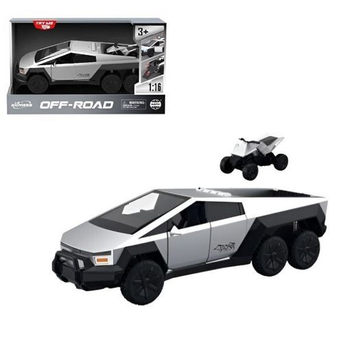 купить Машина Wenyi WY1142A 1:16 Cybertruck inerțial cu șase roți (lumini/sunete) в Кишинёве 