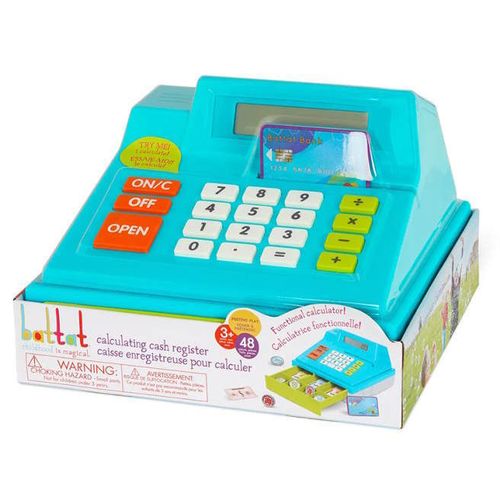 купить Игрушечная кухня и посуда Battat BT4714Z Casa de marcat, albastra, 60384 в Кишинёве 