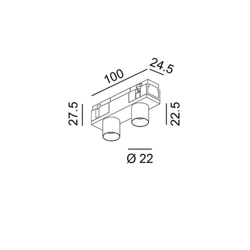 cumpără Lampa IN_LINE TUB XS A 06.2221.4.930.CR în Chișinău 