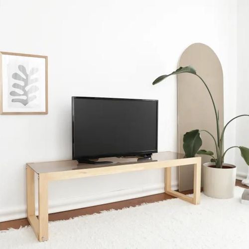 купить Тумба напольная для TV Trendy Via, Natural 130x40x40cm в Кишинёве 