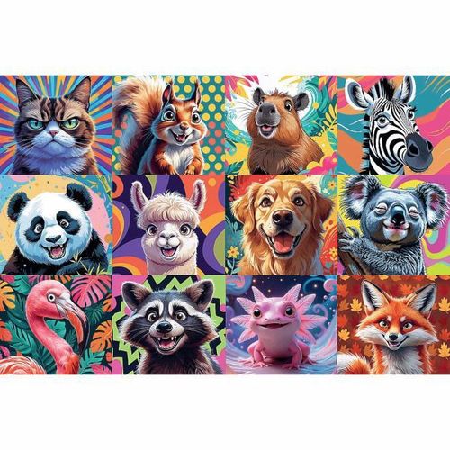 cumpără Puzzle Trefl 23030 Satul amuzant, 300el în Chișinău 