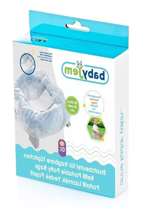 cumpără Oală BabyJem 592 Set 20 rezerve pentru Olita Portable Seat în Chișinău 