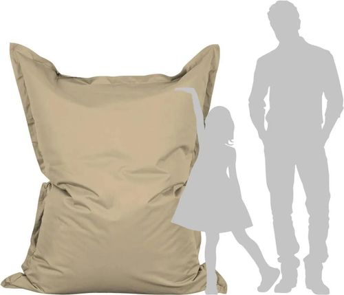 купить Кресло-мешок BeanBag BM6187, Подушка, XXL, из Оксфорда 600D, бежевый в Кишинёве 