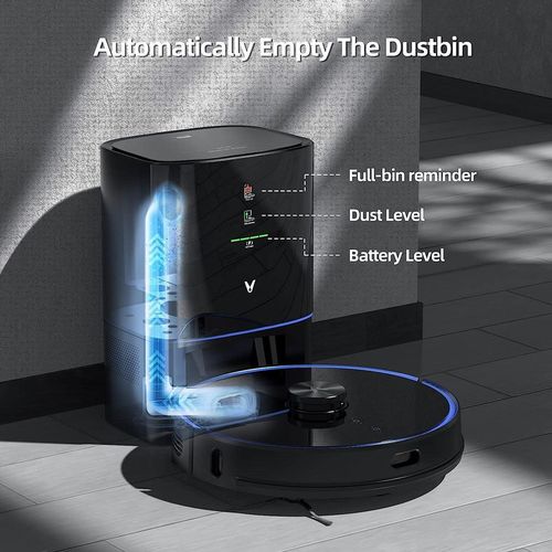 купить Пылесос робот Viomi Alpha (S9) + Auto dumping station, Black в Кишинёве 