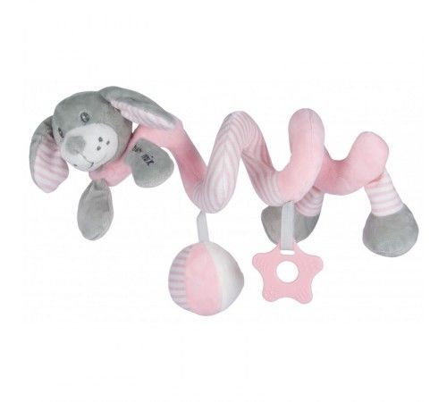 Спиралька для коляски Baby Mix розовая 