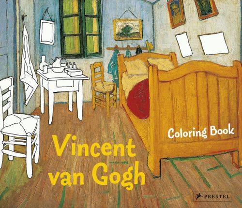 купить Coloring Book Vincent Van Gogh By Annette Roeder в Кишинёве 