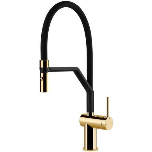 купить Смеситель кухонный Gessi 60429-246 Inedito Gold PVD в Кишинёве 