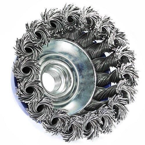 cumpără Set de tubulare, bite, duze S&R 136250075 Perie pentru metal ceasca 75mm M14 d0.5/12500 în Chișinău 