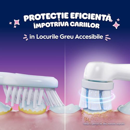 cumpără Periuță de dinți electrică Oral-B iO KIDS ANGELA +TC (7429) în Chișinău 