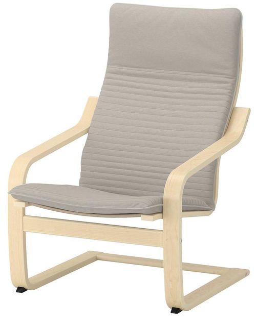 купить Стул Ikea Poang (Knisa Bej Deschis) в Кишинёве 