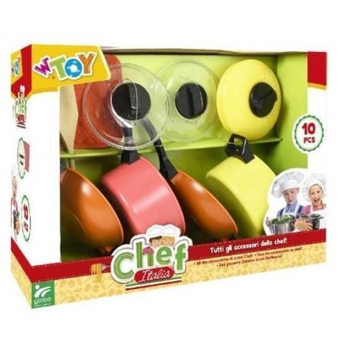 купить Игрушечная кухня и посуда Globo 40726 Набор посудки для девочек в Кишинёве 