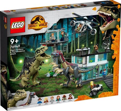 купить Конструктор Lego 76949 Giganotosaurus & Therizinosaurus Attack в Кишинёве 